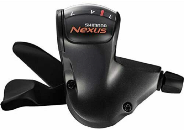 Schwarz Schalthebel Shimano Nexus 7 Sl-7S50 Rapidfire Plus, – Präzise 7-Gang-Schaltung - Bild 4