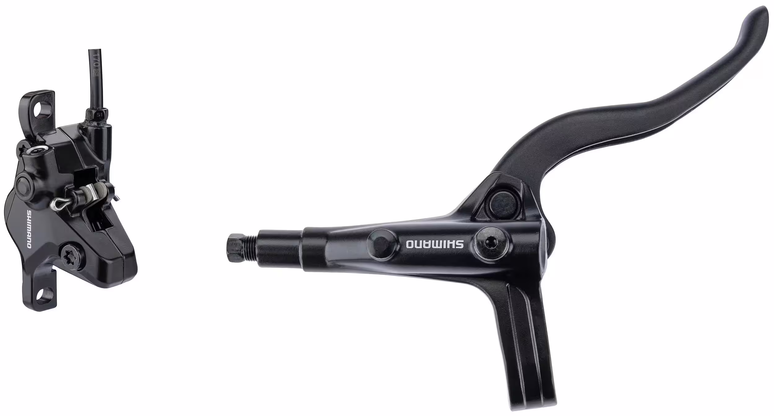SHIMANO BR-MT410/BL-MT401 Hydraulische Scheibenbremse,hinten,2000 mm – Bild 1