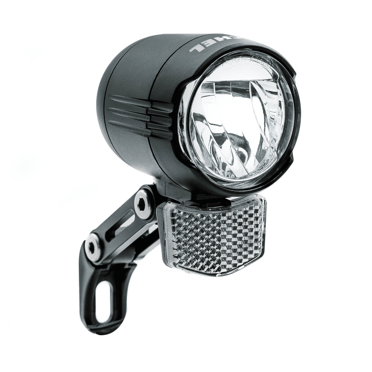 Büchel Shiny 120 E-Bike Frontscheinwerfer - 120 Lux LED, Aluminium