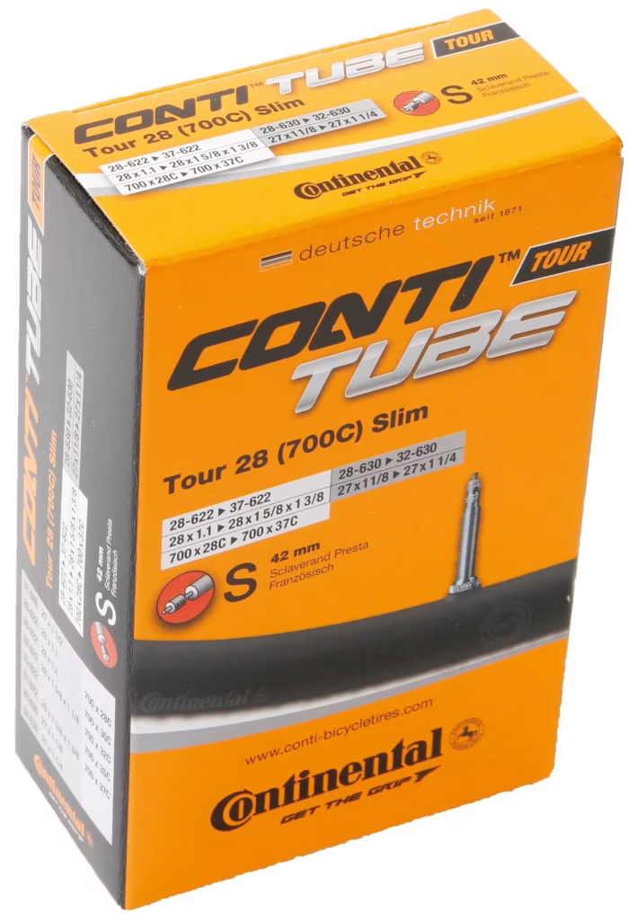 Conti Fahrradschlauch TOUR 28 slim (700C) 28-37/622-642 - 28x1.1 - 1 5/8x1 3/8