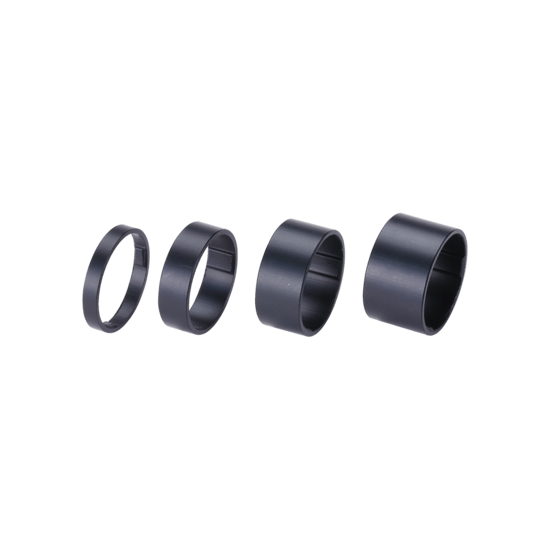 Schwarz Bbb Bhp-36 Abstandhalter Lightspace,4 Variable Höhen 5/10/15/20 Mm