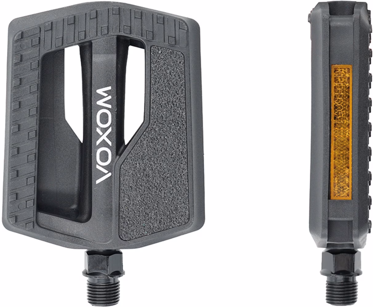Voxom Touring Fahrradpedale PE35, rutschfest, robust, schwarz