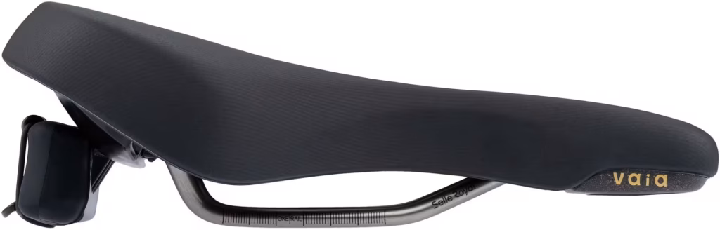 Selle Royal Vaia Unisex Fahrradsattel schwarz, 270x167mm, mit Gelpolster und Multitool