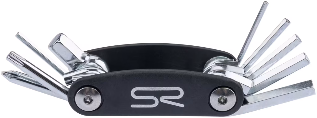Selle Royal Vaia Unisex Fahrradsattel schwarz, 270x167mm, mit Gelpolster und Multitool