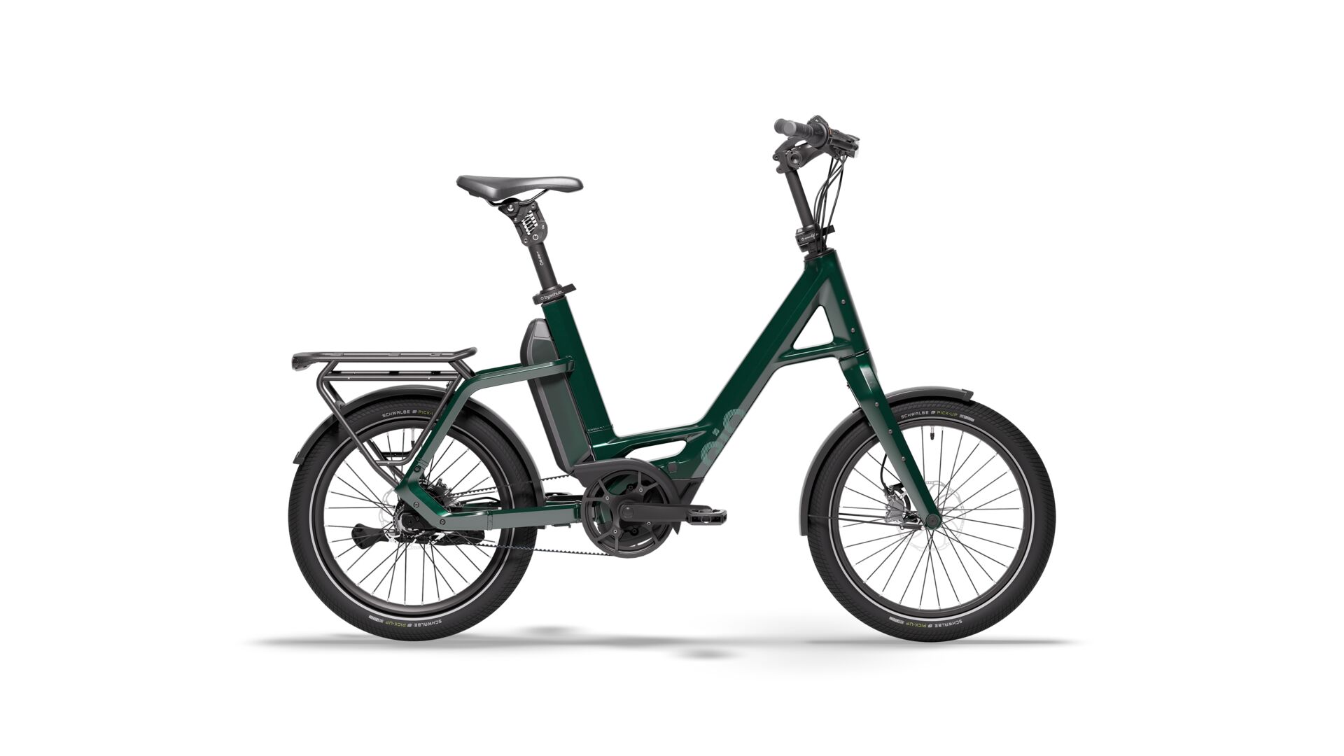 QiO Compact PX5+ Forest green - 800 Wh - 20 Zoll - Compact (2026)
