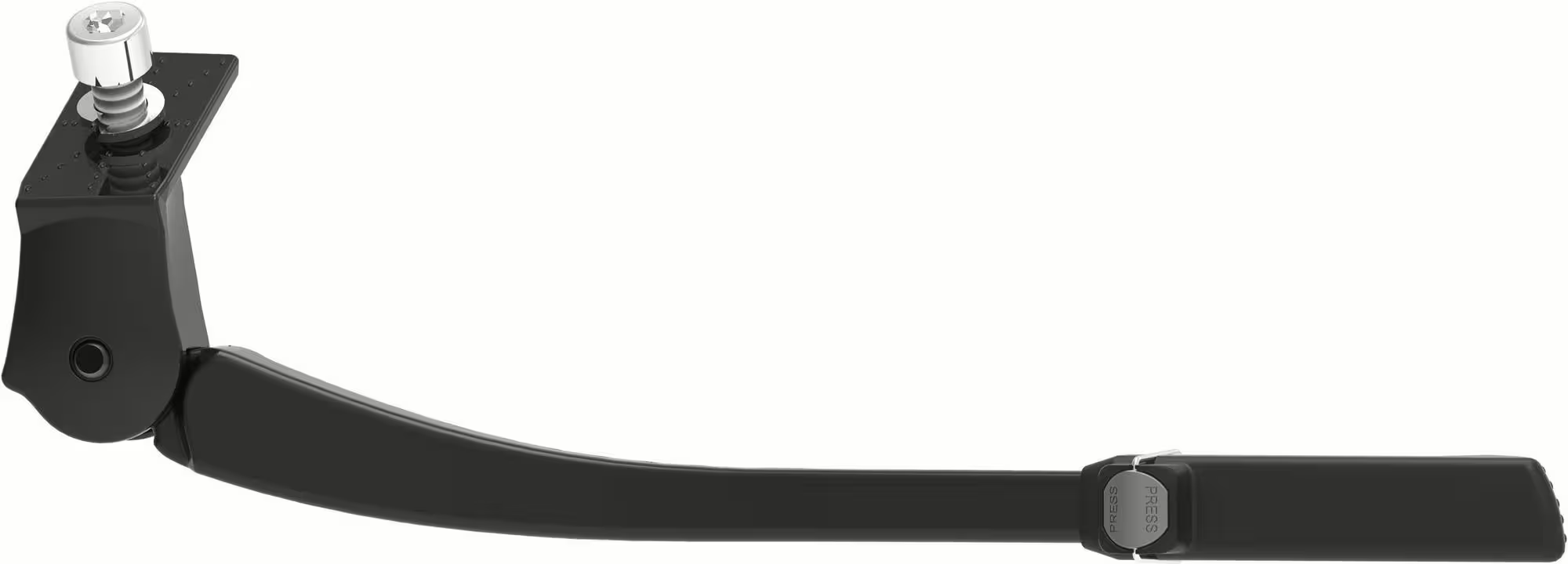 Schwarz Ursus 92 Easy Seitenständer, Verstellbar, 24–28"