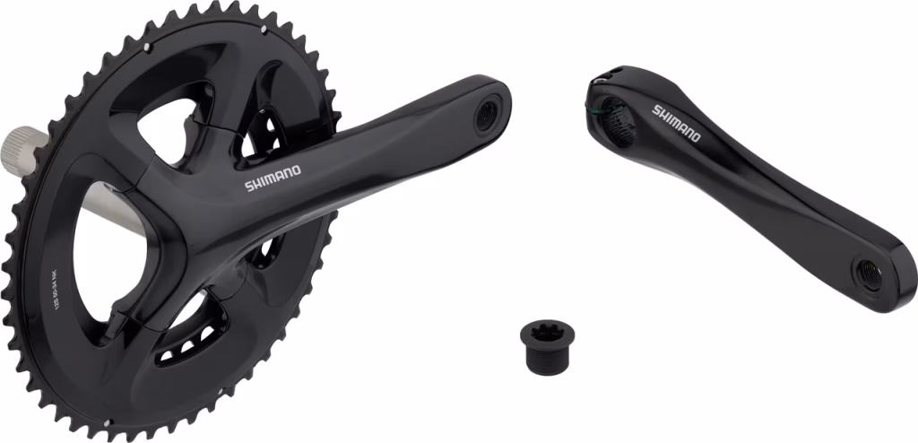 Shimano FC-RS520 12-fach Kurbelgarnitur 50/34Z 175 mm schwarz
