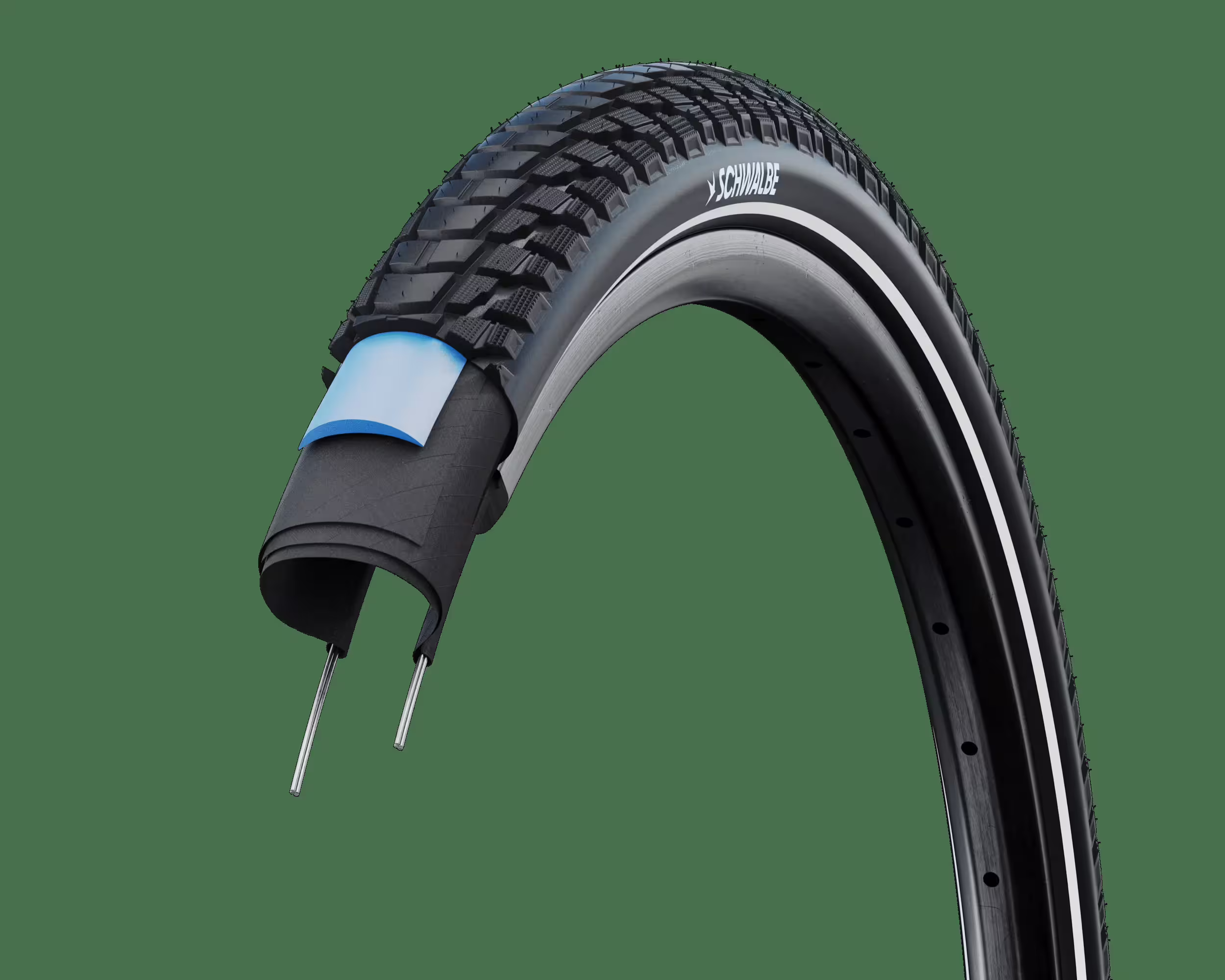 SCHWALBE Marathon Plus Tour Drahtreifen 28 x 2,15(55-622) – Bild 1
