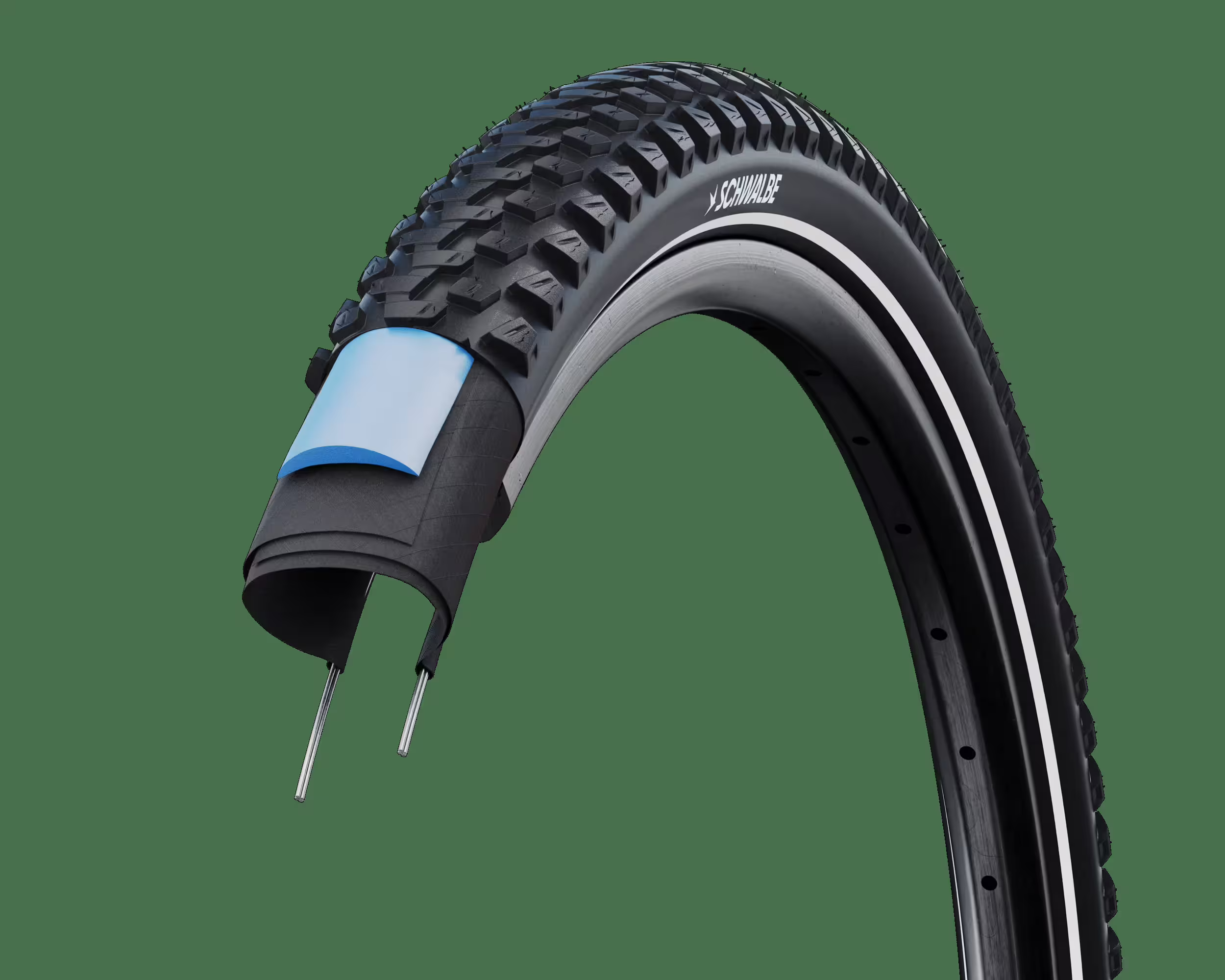 SCHWALBE Marathon Plus MTB Reflex Drahtreifen 29 x 2,25(57-622) – Bild 1