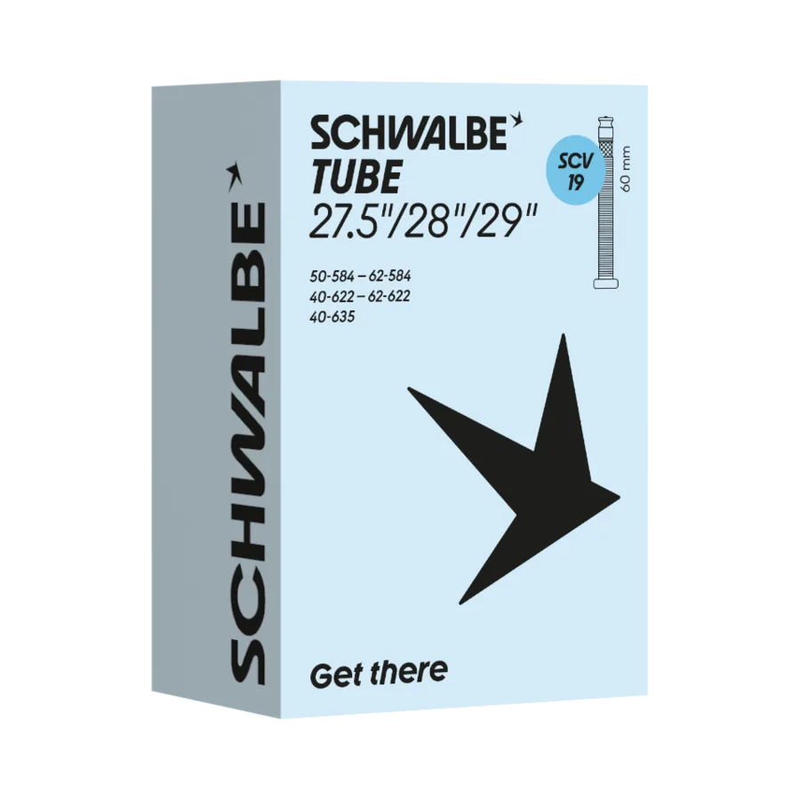 Schwalbe Standard Fahrradschlauch Nr. 19 SCV 60 mm